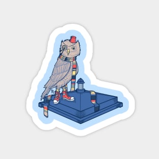 Doctor Hoot Sticker